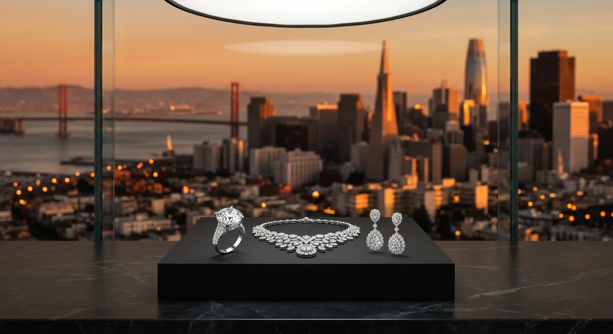 Jewelry photography in San Francisco, California